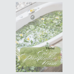 Energetic Purification Wash or Rinse