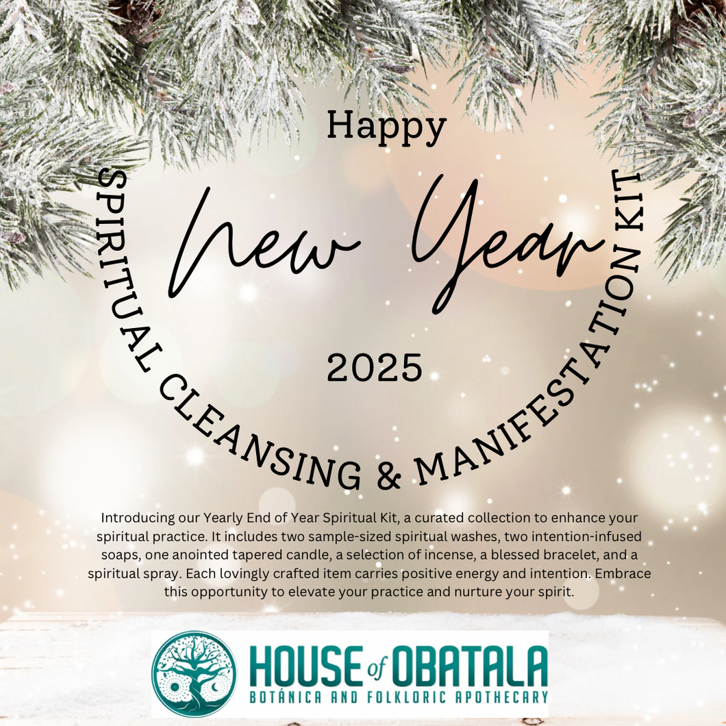 Year-End New Year Cleansing & Manifestation Curated Spiritual Kit